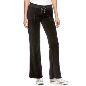 Juicy Couture Brown Velour Pants